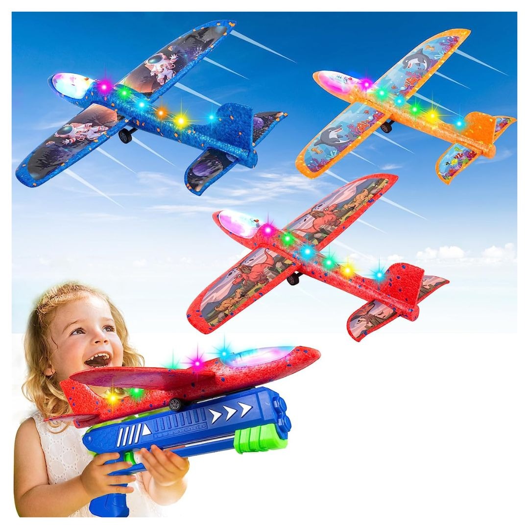 Educational Airplane Launcher Toy