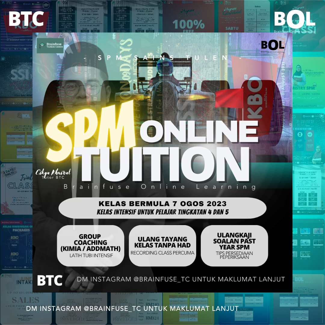 SPM Online Tuition Class