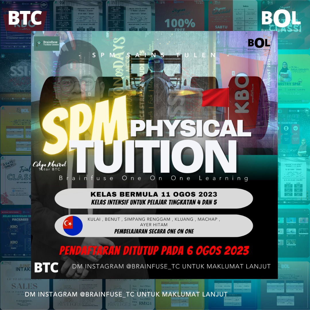 SPM Physical Tuition Class 