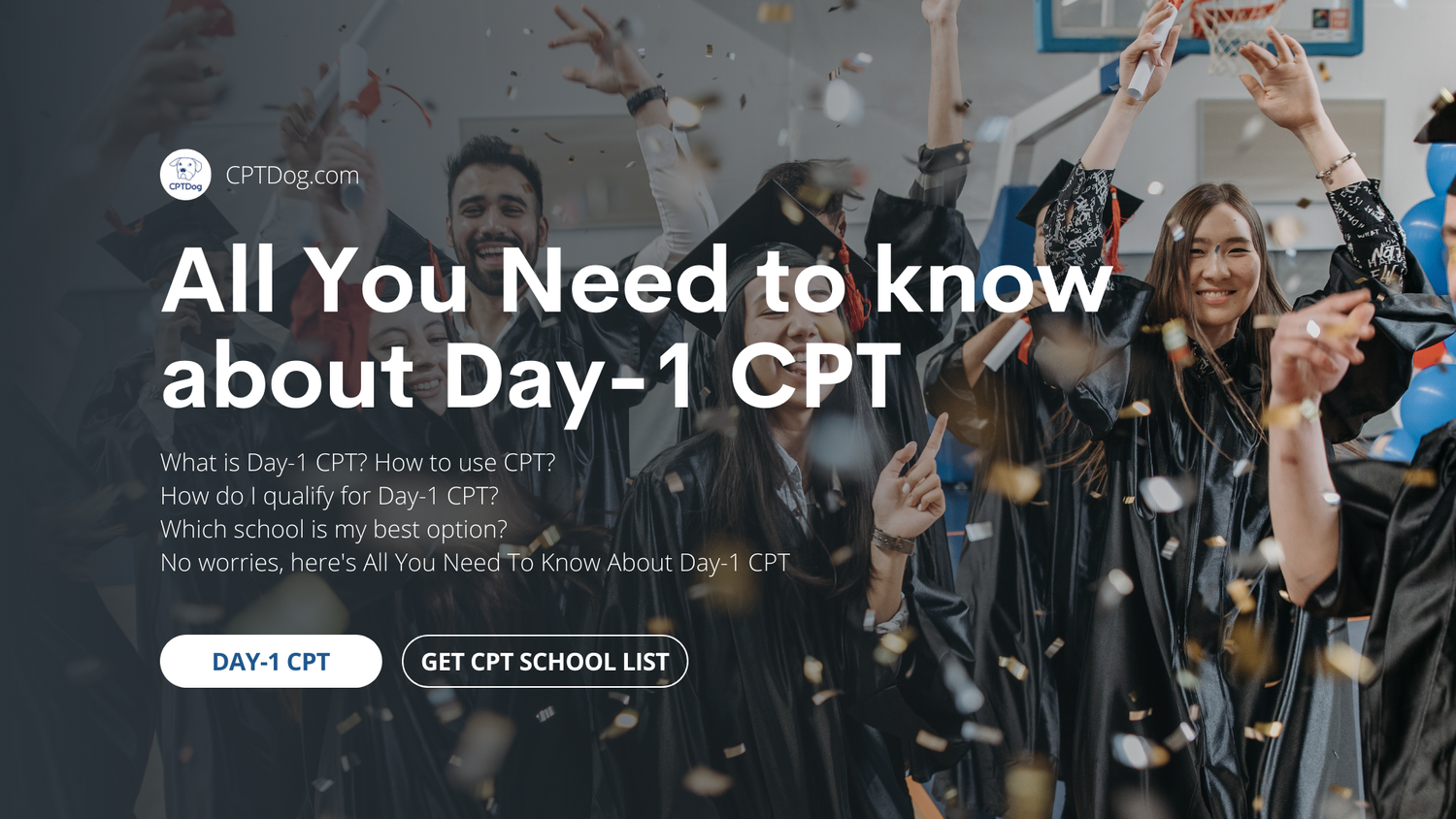 Day 1 CPT Universities In USA | Educational Consultancy | CPTDog