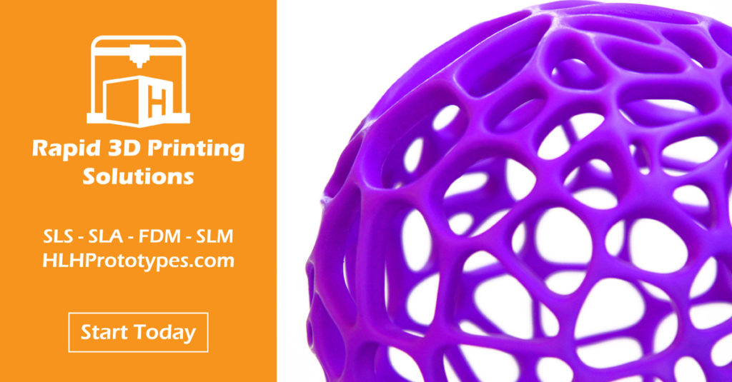 3D Printing. SLA & SLS 3D Printing Service. HLH Prototypes