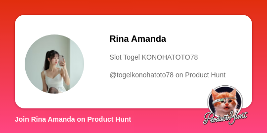 https://www.producthunt.com/@togelkonohatoto78