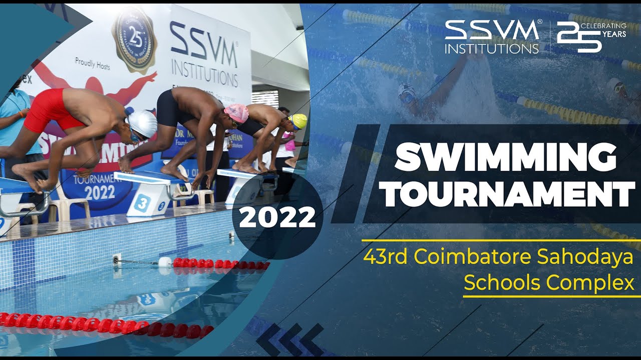 SAHODAYA SWIMMING COMPETITION  2022 | SSVM INSTITUTIONS - YouTube